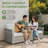 Ignatz 4 - Person Patio Conversation Set with Cushions-93645771-93091998
