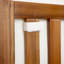 Ensemble de 2 chaises de salle à manger d'extérieur ou d'intérieur modernes, sans accoudoirs, parfaites pour les patios, les balcons et la salle à manger