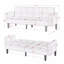 Velvet Futon Couch-617173936