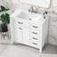 Armoire de salle de bain 36 po avec tiroirs