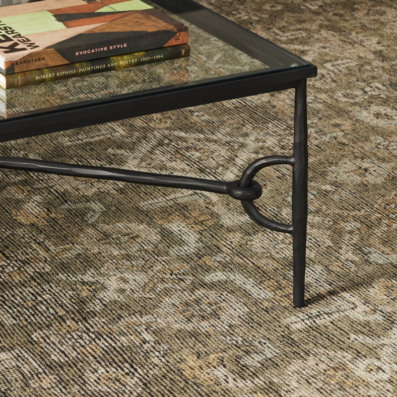 Babylon Coffee Table, Tempered Glass