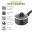 Tower T80356 Cerasure 16 cm Saucepan with Non-Stick Coating, Suitable for all Hob Types, Graphite