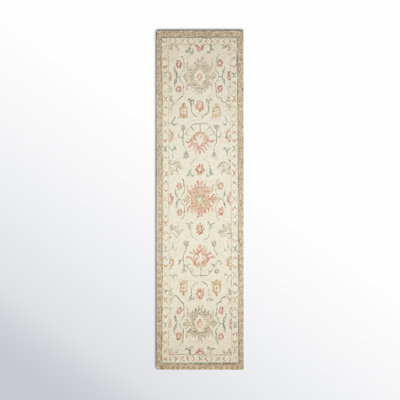 Aden Hand Hooked Wool Oriental Indoor Rug