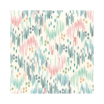 Surfs Up Pattern VIA by Dina June - Wrapped Canvas Painting