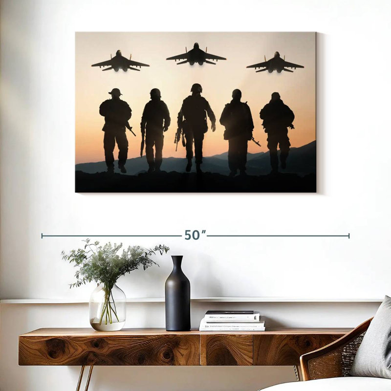 Air Force Silhouettes, H 26 po x l 39 po