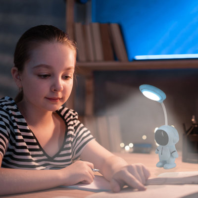 Astronaut Spaceman LED Desk Lamp Student Desktop Bedside Night Lamp