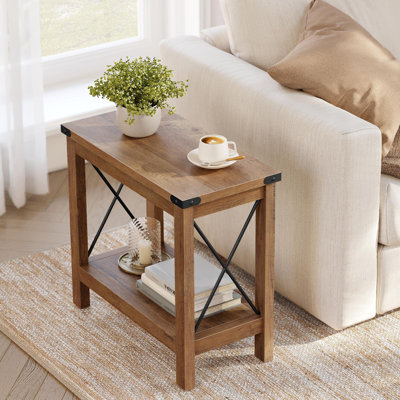 Table de bout à 2 niveaux