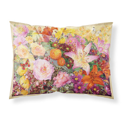 Taie d’oreiller floral automne