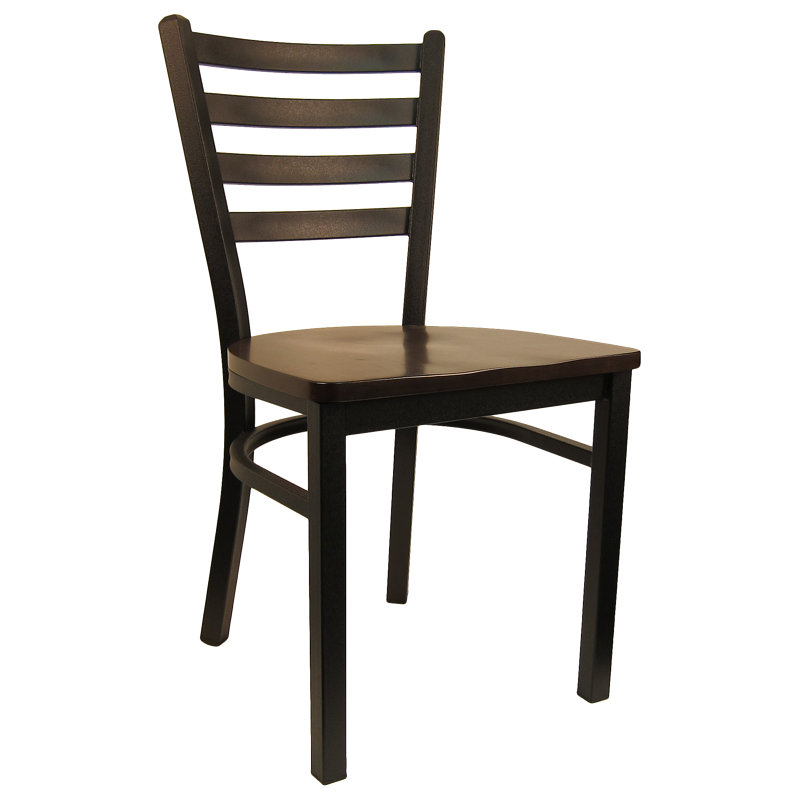 18'' H Side Chair, Dark Walnut