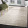Claudiane Hand Tufted Wool/Cotton/Viscose Striped Rug in Gray