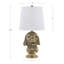 Lampe de table 20 "en résine de couleur or avec verres et abat-jour en lin-1135658735-1135658728