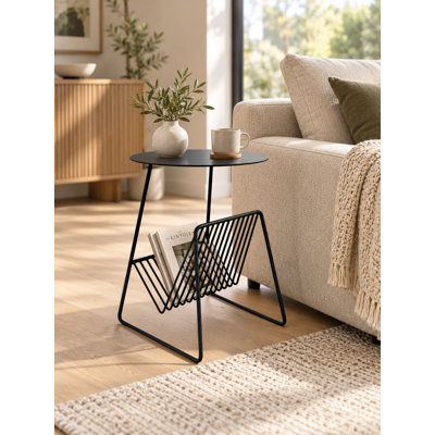 Table de bout luge avec rangement Pangea Home Gazette Lucillie