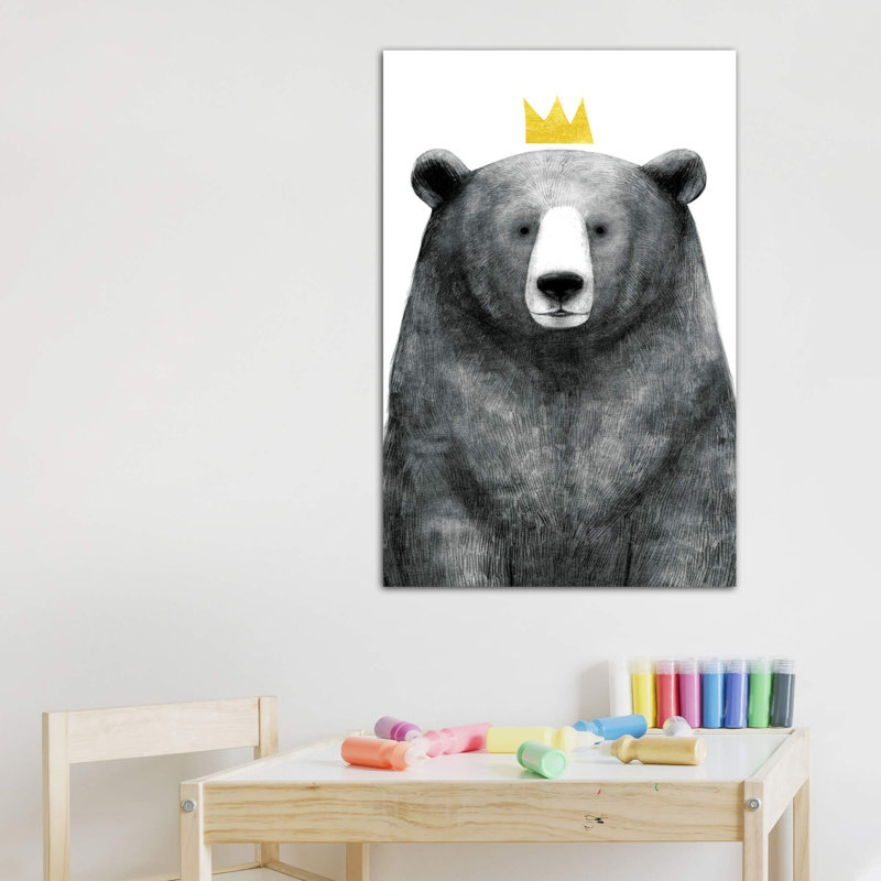 «Royal Forester I» par Victoria Borges - impression d'art graphique, H 40 po x l 26 po x P 1,5 po, Pas de tapis
