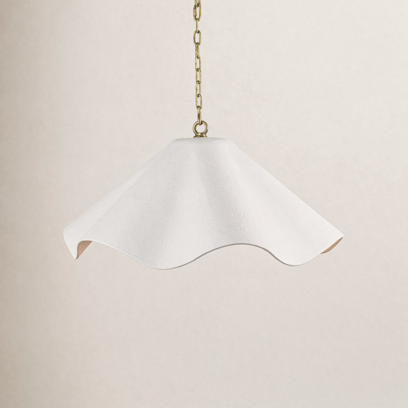 Grand luminaire suspendu Marisol, H 12 po x l 25 po x P 25 po, Trois lumières