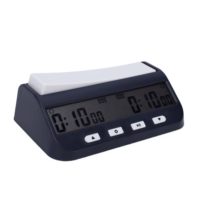 Chess Clock Digital Timer Professional for Board Games Battery Powered Easy To Read