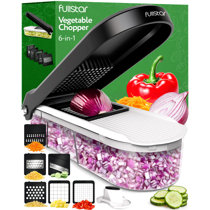 9-in-1 Chopper & Strainer Bowl With 7 Blades - Inspire Uplift