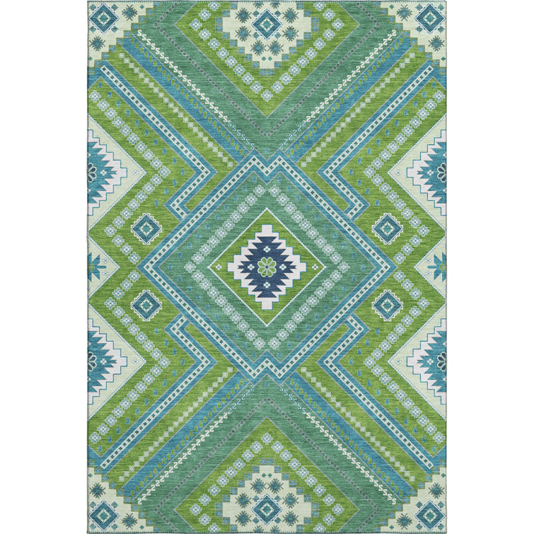 Premium Machine Washable Colmenero AMF1010 Tribal Rug