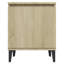 40cm W Manufactured Wood Bedside Table-2129107251-2114038157