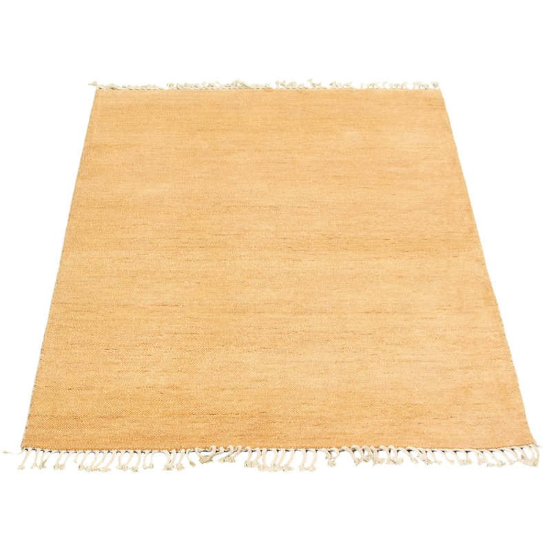Tapis décoratif en laine noué à la main de conception unique en laine noué à la main de conception unique 4 pi 2 po x 6 pi 2 po Audreyfus