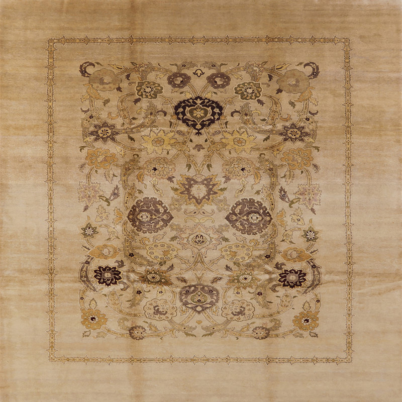 Oriental Indoor Rug, Square 6'