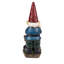  Gnome Holding A Go Away Sign