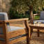 Chaise d'extérieur avec coussins Mcclurg-1505971263