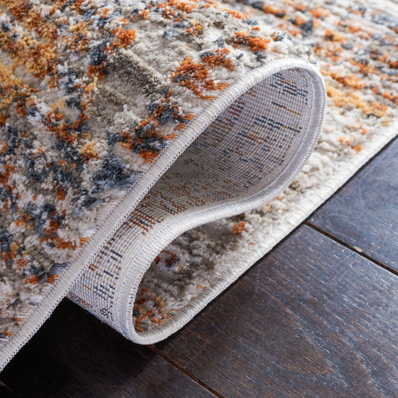 Princeton Performance Abstract Rug, Square 6'7"