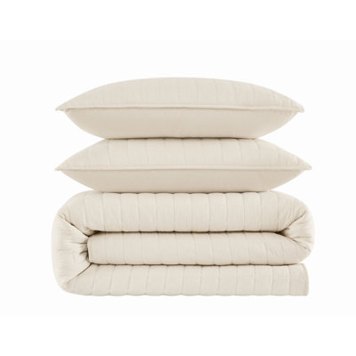 Brooklyn Loom Essential Cotton Quilt Set