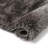 Feather Modern Solid Shag Black Area Rug-22464716