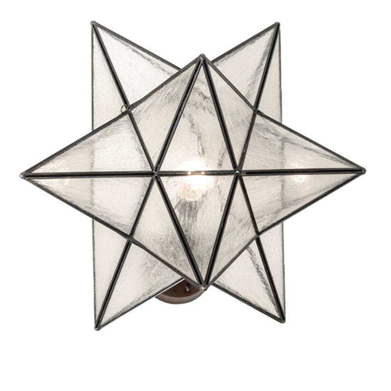 Moravian Star 1 - Light Pier Mount Light