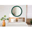 Huldar Glass Flat Wall Mirror