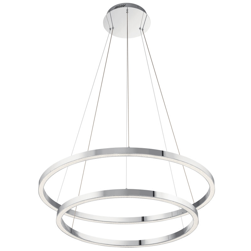 2 - Light LED Chandelier