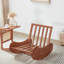 Chaise berçante écologique en bois de frêne