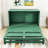 Queen Murphy Bed with Built-In Charging Station and Drawer