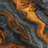 Abstract Wallpaper Marble Orange Wall Mural