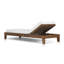 Verona Outdoor Teak Chaise Lounge