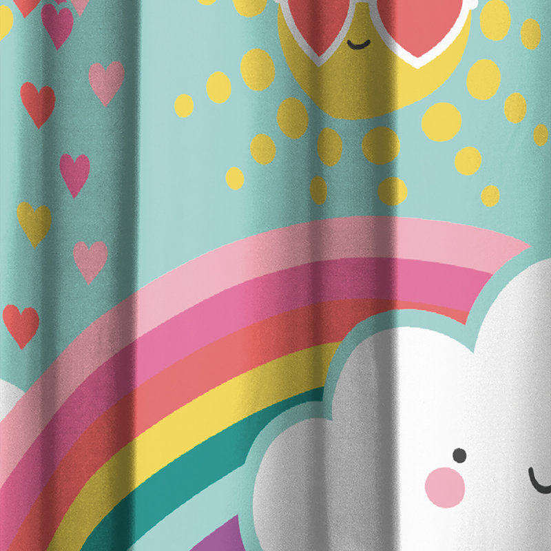 Rideau de douche arc-en-ciel Dream X 72 x 72