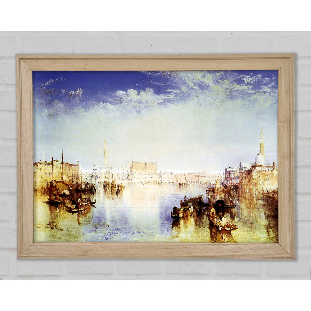 Joseph Mallord Turner San Giorgio Venedig - Einzelner Bilderrahmen Kunstdrucke