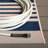 Arneshia Striped Navy/Beige Indoor / Outdoor Area Indoor/Outdoor Area Rug-963581195