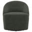 Fauteuil pivotant tonneau Toril Hunter Green-376480495
