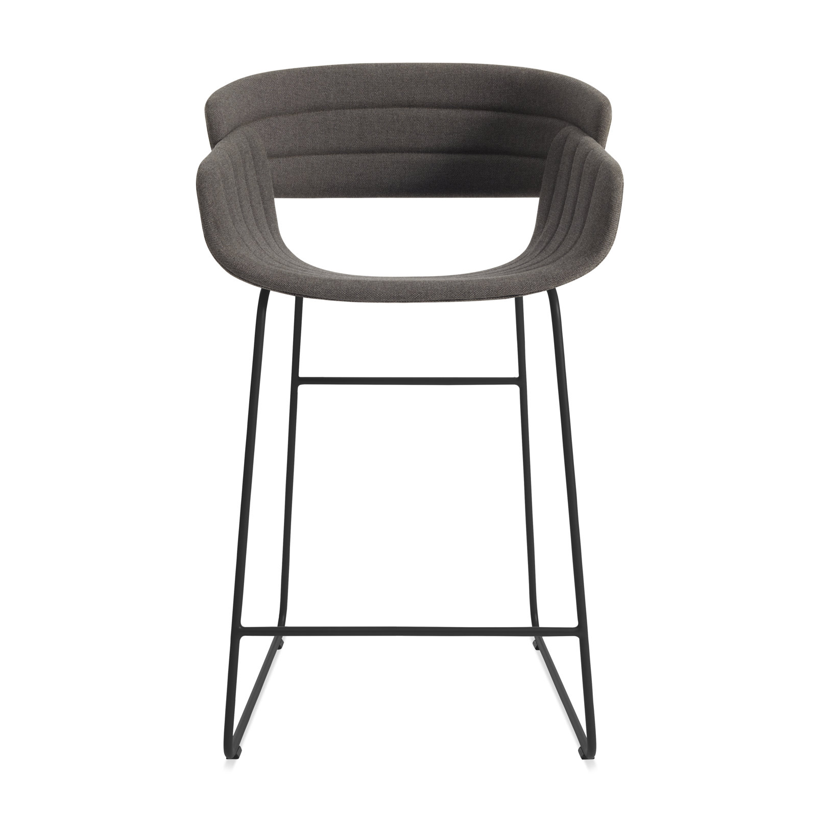 Racer Stool, Counter Stool (25" Seat Height), Toohey Charcoal