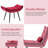 Cellan Accent Chair With Ottoman, Velvet Modern Tufted Wingback Club Chair-39567223