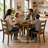 4-Person Solid Wood Dining Set-86866469