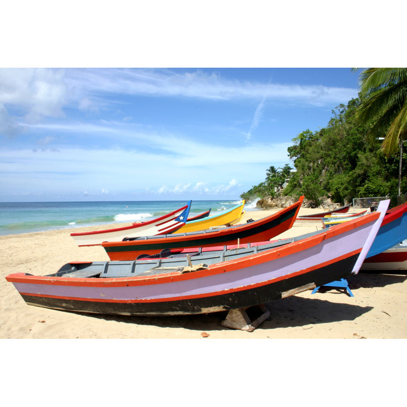 Crash Boat Beach by JGRLCR - Wrapped Canvas Print, 30cm H x 46cm W