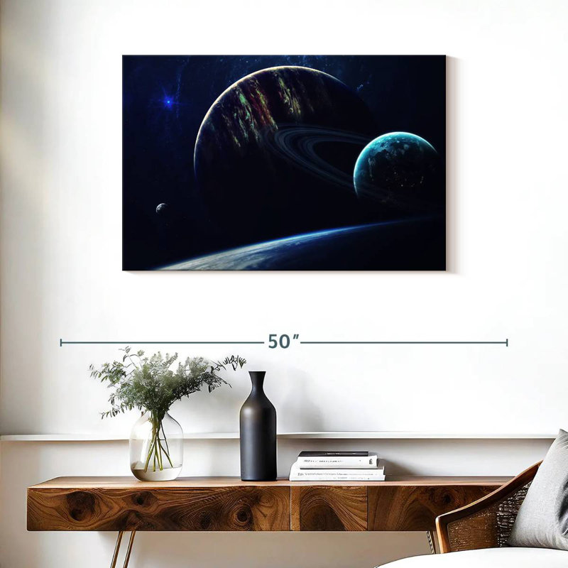 Oberle Deep Space Galaxy, 24" H x 36" W