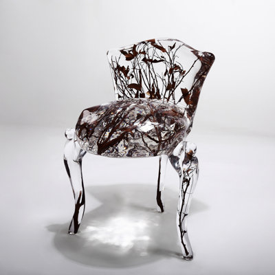 18.5" Wide Crystal Side Chair