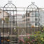 Treillis de jardin pour plantes grimpantes, support extérieur antirouille 86,7 po x 19,7 po-114504789