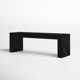 Columbia 55'' Concrete Outdoor Bench