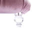 Méridienne en velours pour l'intérieur, capitonnée à boutons et rembourrée avec coussin pour le bureau de la chambre à coucher (velours rose)-1380821202