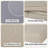 14Pack Cushion Slipcovers Set For 7 Pcs (6 - Seaters) Wicker Rattan Sectional Sofa, Outdoor - Friendly With Zipper, Durable Polyester Material, Ideal For Garden, Patio & Backyard, Khaki Color-196750362